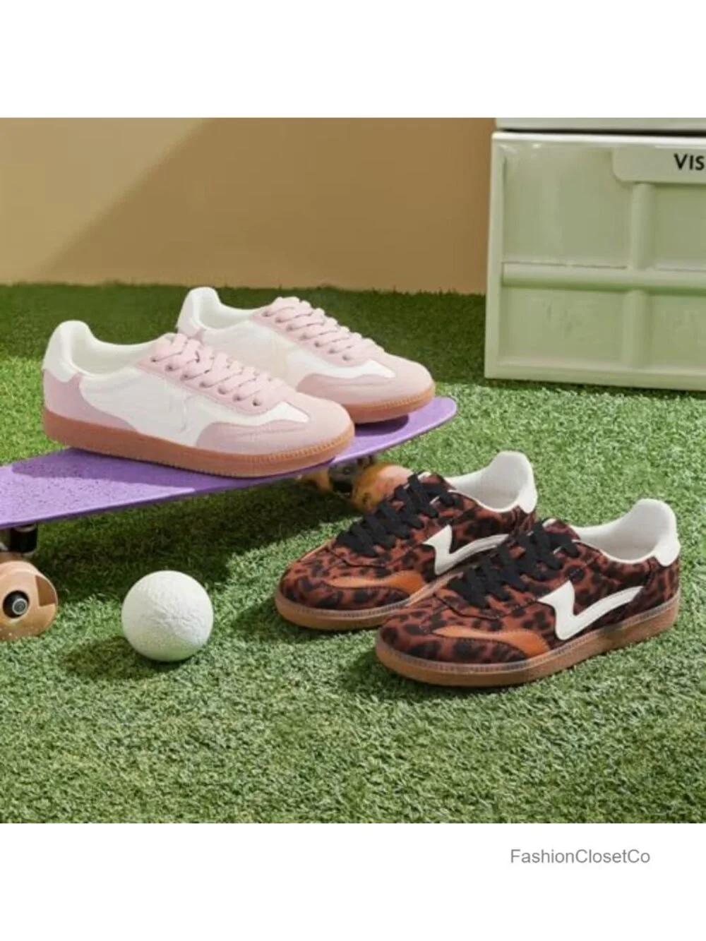 Comfortable Fashion Sneakers Slip-On & Lace-Up Casual Walking Shoes